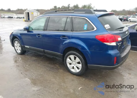 2011 Subaru Outback 2.5I Premium из США, поврежденный, VIN 4S4BRBCC4B3374107